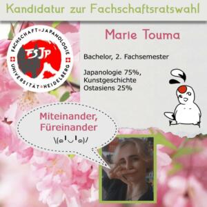 Kandidatur Marie Touma